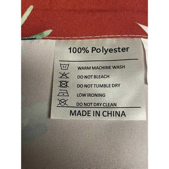 Christmas Valance for Windows Snowman Curtains 1 Valances Rod Pocket Valance New - Picture 3 of 3